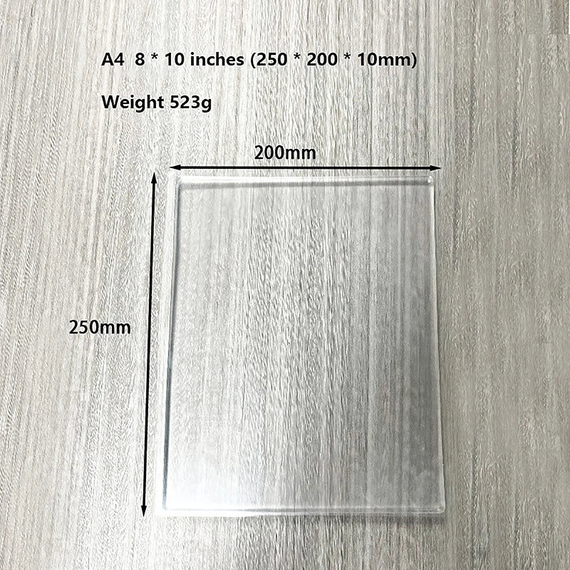 Silicone Gel Monoprinting Plate for Card Making & Art Gel Printing Plate Babs A1