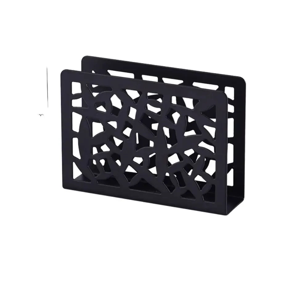 Stainless Steel Vertical Napkin Holder – Silver & Gold Napkin Holder Babs