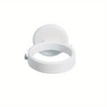 Wall Mounted Hair Dryer Holder – No-Drill Bathroom Rack Bathroom Storage Rack Babs White