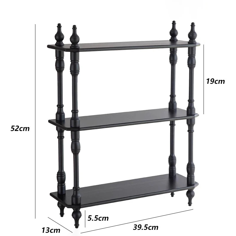 Wooden 3-Tier Storage Shelf Rack | Modern Home Display Wooden Storage Shelf Babs
