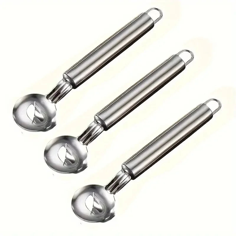 Stainless Steel Cactus Nopales Peeler Spoon | Kitchen Tool Vegetable Peeler Tool Babs 3PCS