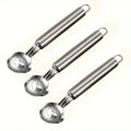 Stainless Steel Cactus Nopales Peeler Spoon | Kitchen Tool Vegetable Peeler Tool Babs 3PCS