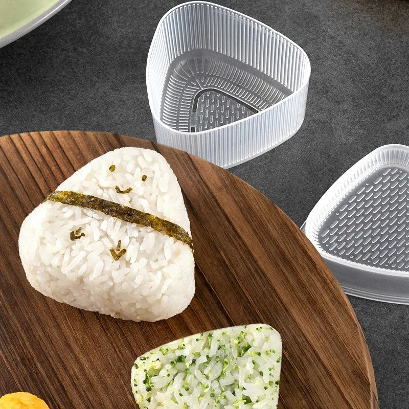 Onigiri Triangle Rice Ball Mold – Sushi Shaper Tool Set Sushi Rice Mold Babs