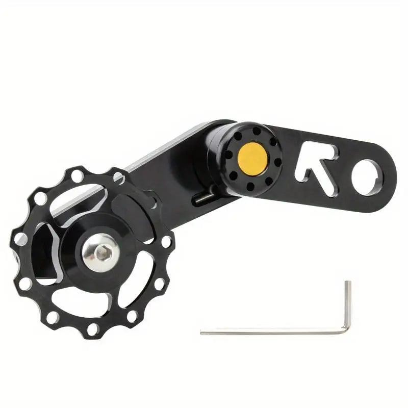 Folding Bike Chain Tensioner – Single Speed Chain Guide Bike Chain Tensioner Babs black