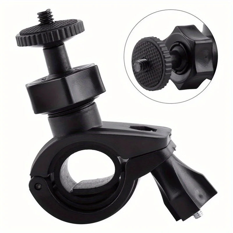 Bike & Motorcycle Handlebar Camera Mount – 360° Rotation Camera Handlebar Mount Babs