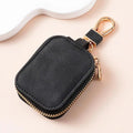 PU Leather Key Pouch with Zipper & Carabiner | eelhoe Key Pouch Babs E