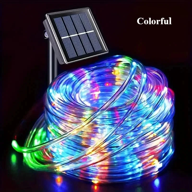Solar LED String Lights – Waterproof Outdoor Fairy Garden Lights Solar String Lights Babs Colored Light 5M 50LEDS