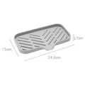 Japanese Silicone Soap Dish with Drainage – Sink Storage Tray Silicone Soap Dish Babs L
