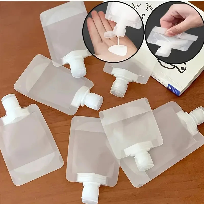 Travel Refillable Cosmetic Bottles Set – Leakproof 1oz 1.7oz 3.4oz Travel Bottle Set Babs