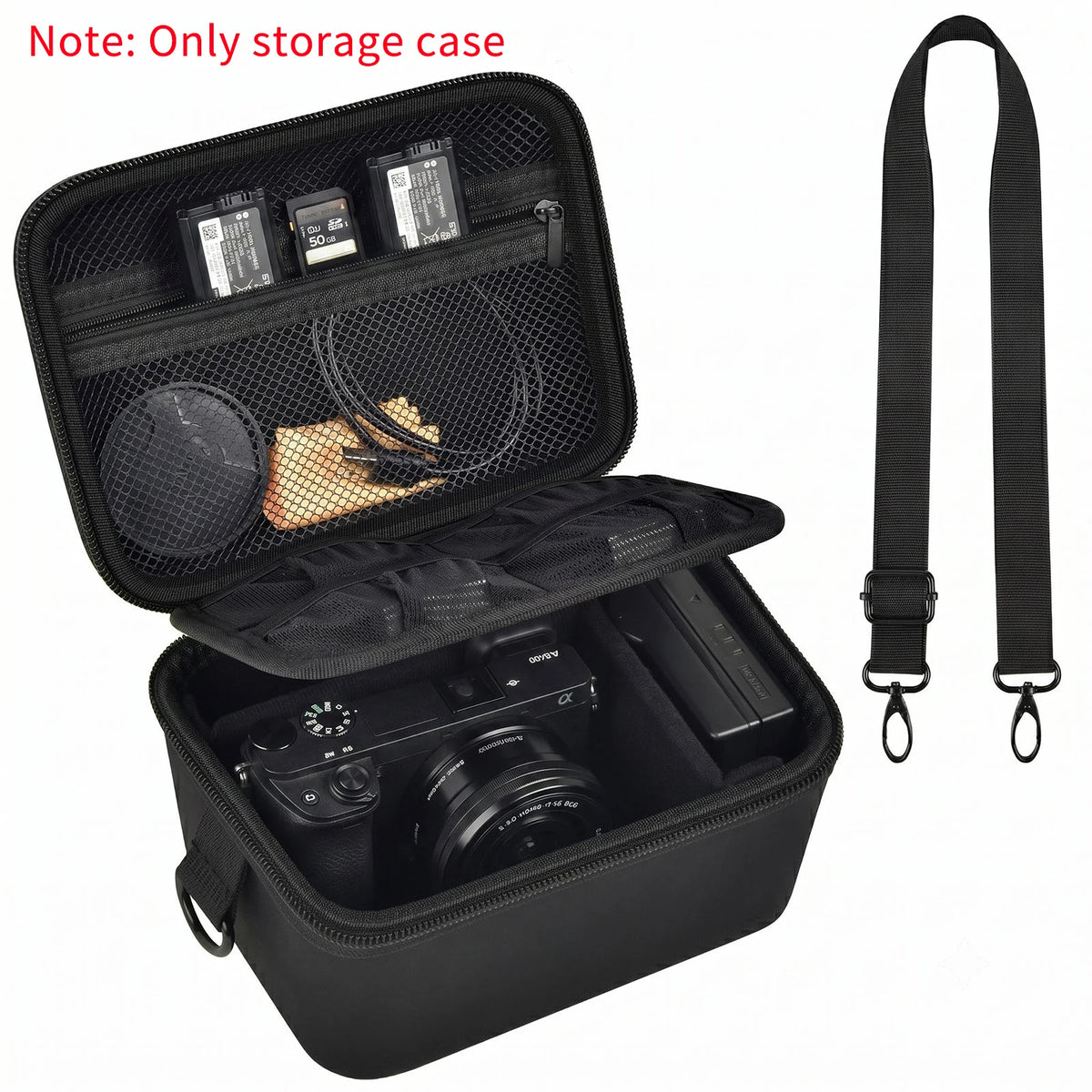 Hard Camera Case for Sony ZV-E10 A6400 A6000 A6100 A6600 Camera Bag Case Babs