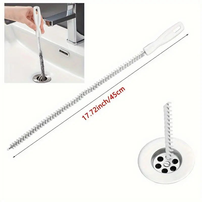 Flexible Long Pipe Cleaning Brush 10 Pack – Drains & Sewers Drain Cleaning Brush Babs