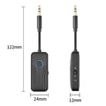 Bluetooth 6.0 Audio Transmitter Receiver – 3.5mm AUX HiFi Bluetooth Audio Adapter Babs one size