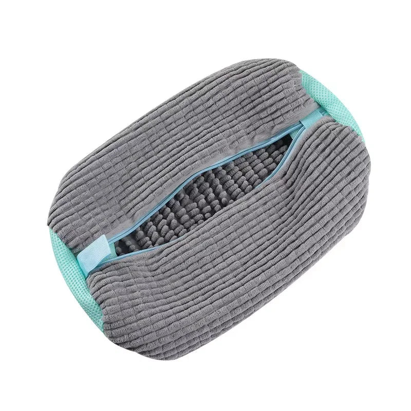Shoe Washing Machine Bag – Reusable Sneaker Laundry Bag Shoe Laundry Bag Babs grey