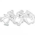 Christmas Snowman Die Cuts – Embossing & Etching Dies for Crafts Die Cutting Set Babs 1pc