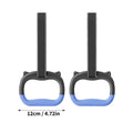 Kids Gymnastic Rings Set – Adjustable Home Fitness Training Kids Gymnastics Rings Babs Black