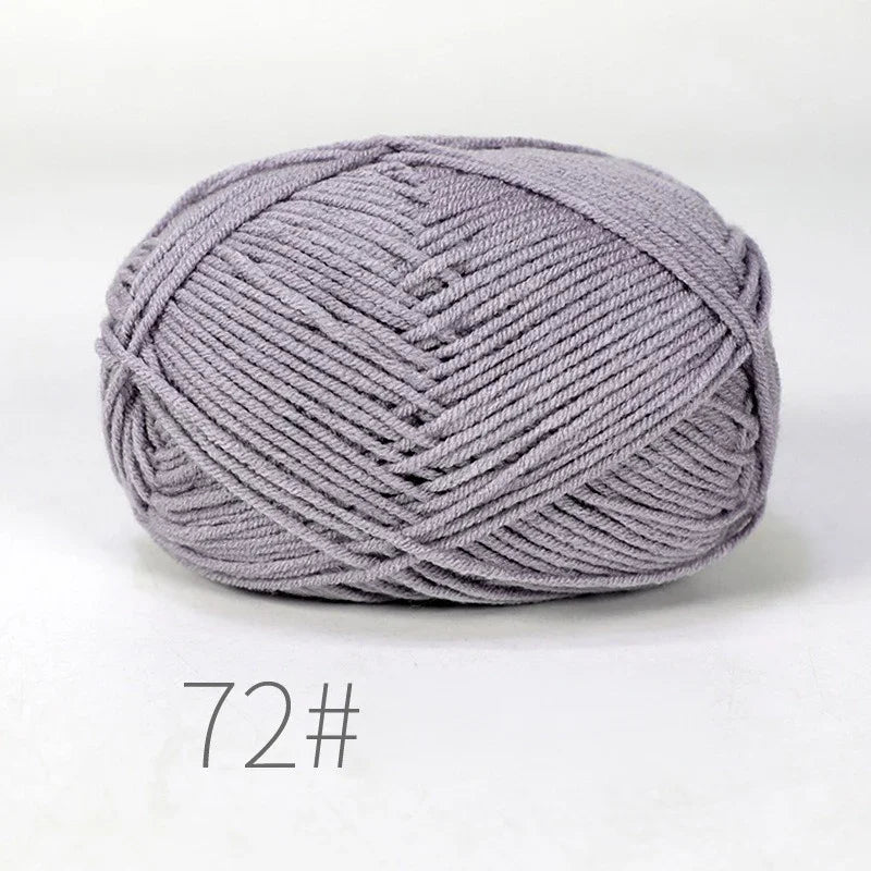 10 Balls 500g Soft Milk Cotton Yarn for Knitting & Crochet