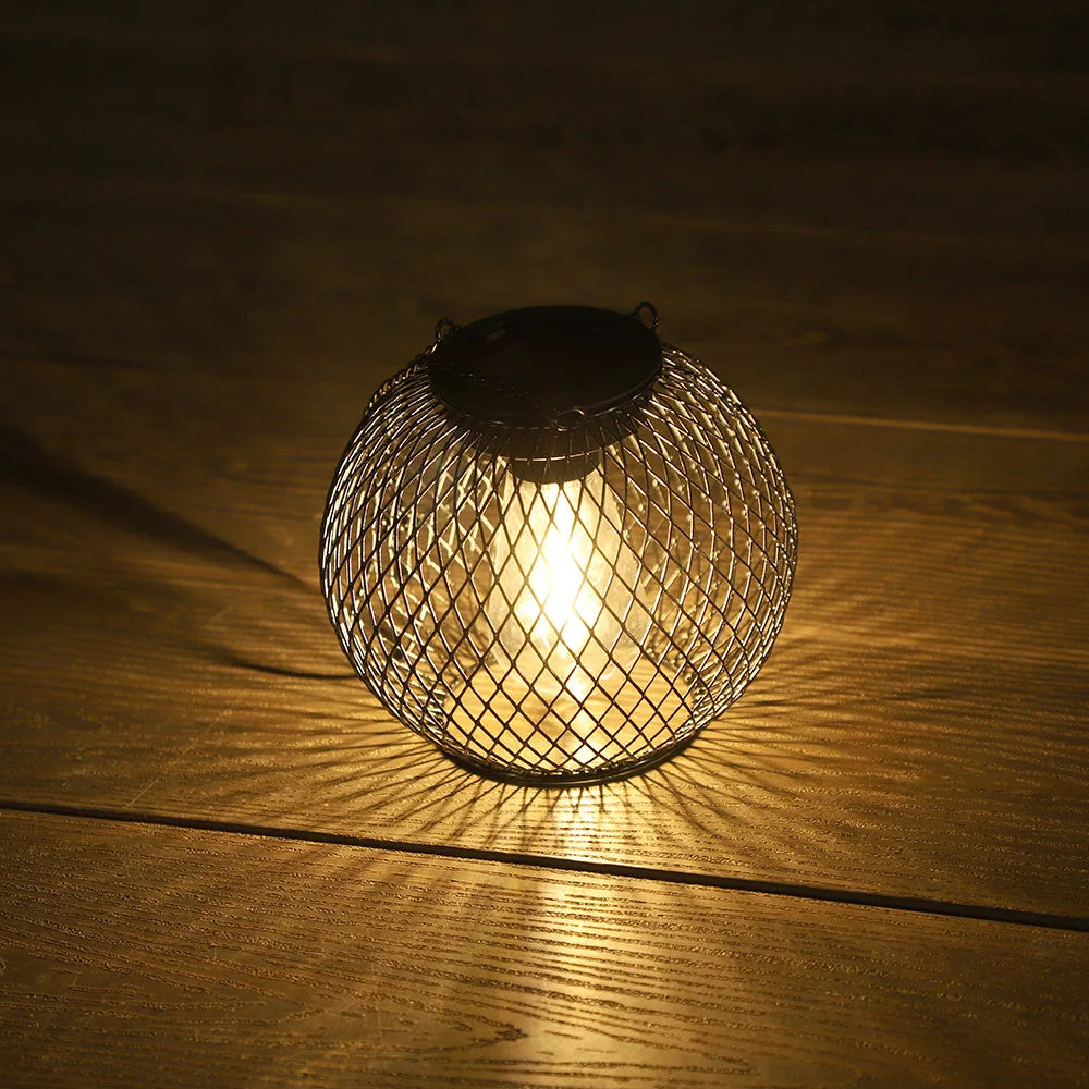 Solar Hanging Lantern Outdoor – Waterproof Decorative Light Solar Hanging Lantern Babs 1Pc Solar Lantern