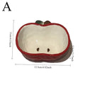 Apple-Shaped Ceramic Bowls – Yogurt, Salad & Seasoning Dishes Ceramic Serving Bowl Babs Apple bowl A