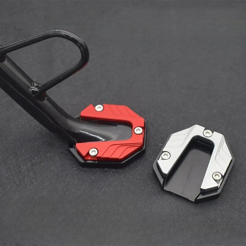 Aluminum Alloy Motorcycle Kickstand Extender Foot Pad Kickstand Extender Pad Babs