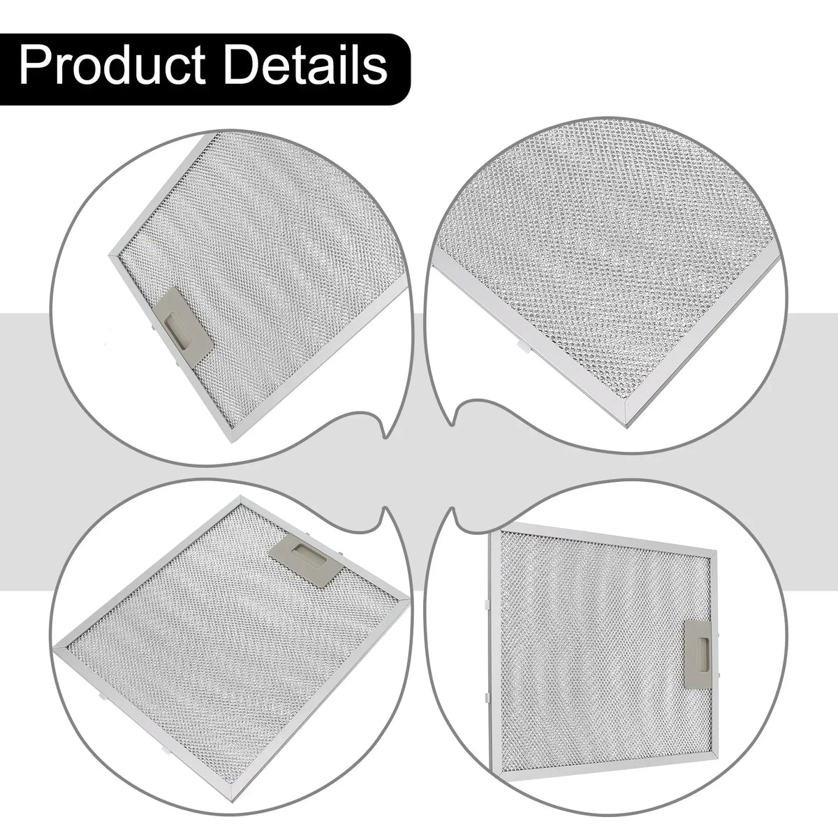 Range Hood Grease Filter Metal Mesh 305x267x9mm Kitchen Vent Range Hood Filter Babs