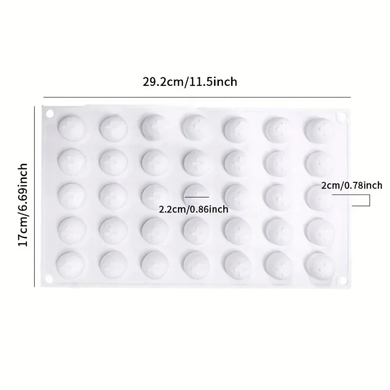 Silicone Dessert Mold – Chocolate, Ice Cube, Mousse & Cake Silicone Baking Mold Babs