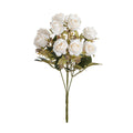 Silk Artificial Carnation Rose Bouquet for Weddings & Home Décor Artificial Flower Bouquet Babs color 1 1 pc