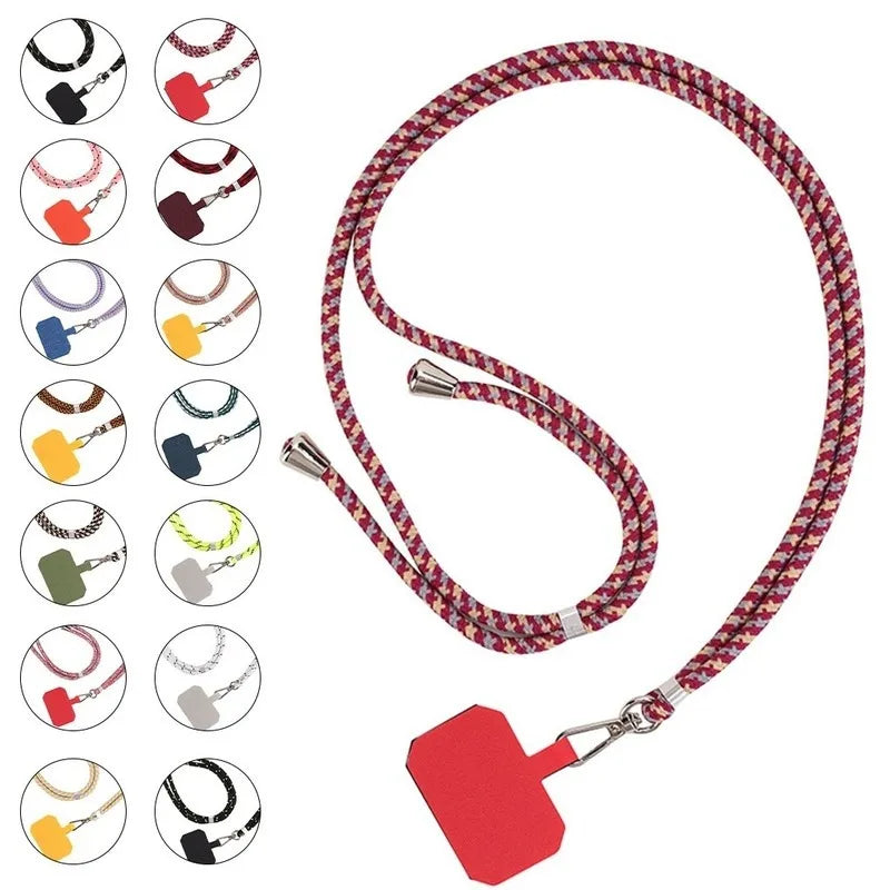 Universal Phone Neck Lanyard Strap with Metal Buckle – Adjustable Phone Neck Lanyard Babs