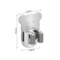Wall Mounted Mop & Broom Holder – Stainless Steel Rack Mop Broom Holder Babs Sliver