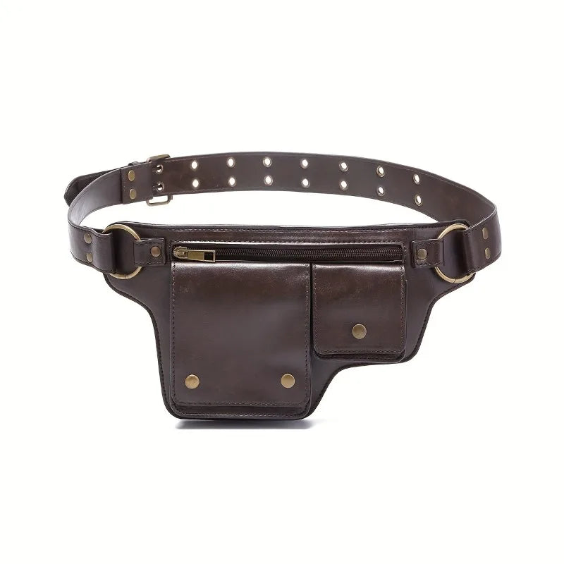 Babs Solid Color Chest Bag – Adjustable Strap, Magnetic Closure Chest & Waist Bag Babs