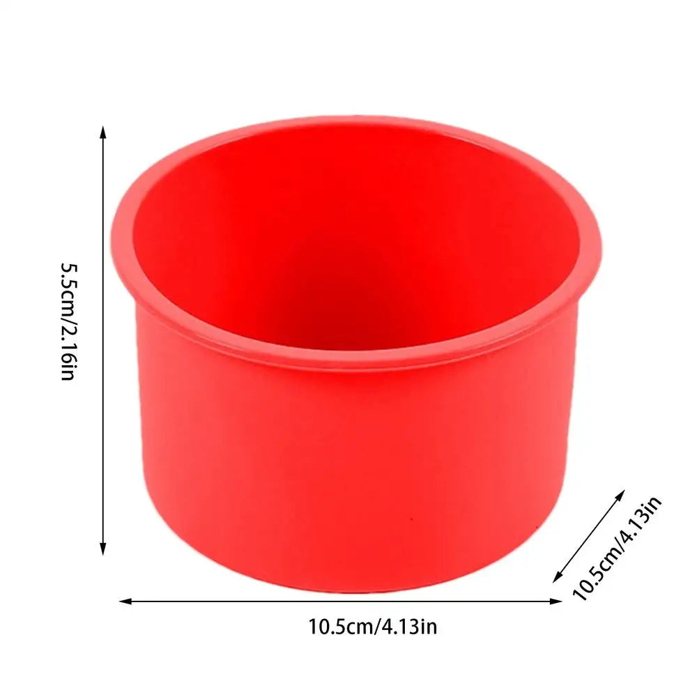 Round Silicone Cake Mold – 4 & 6 Inch Mousse Baking Pan Silicone Cake Mold Babs C