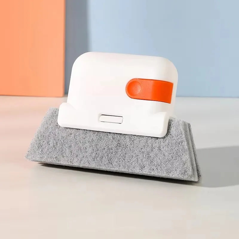 2-in-1 Window Track Cleaning Brush – Grout & Gap Cleaner Window Cleaning Brush Babs B-orange