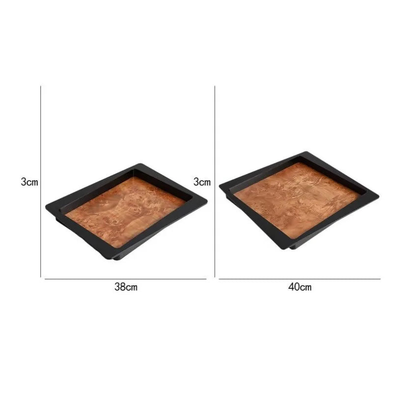 Luxury Iron Storage Tray – Modern Kitchen & Living Room Organizer Decorative Storage Tray Babs