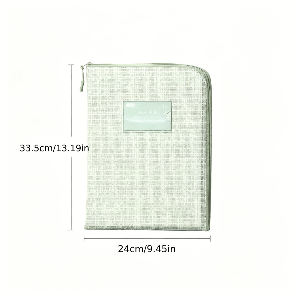 5-Pack A4 Mesh Zipper Pouches – Reusable Organization Bags Mesh Zipper Pouches Babs