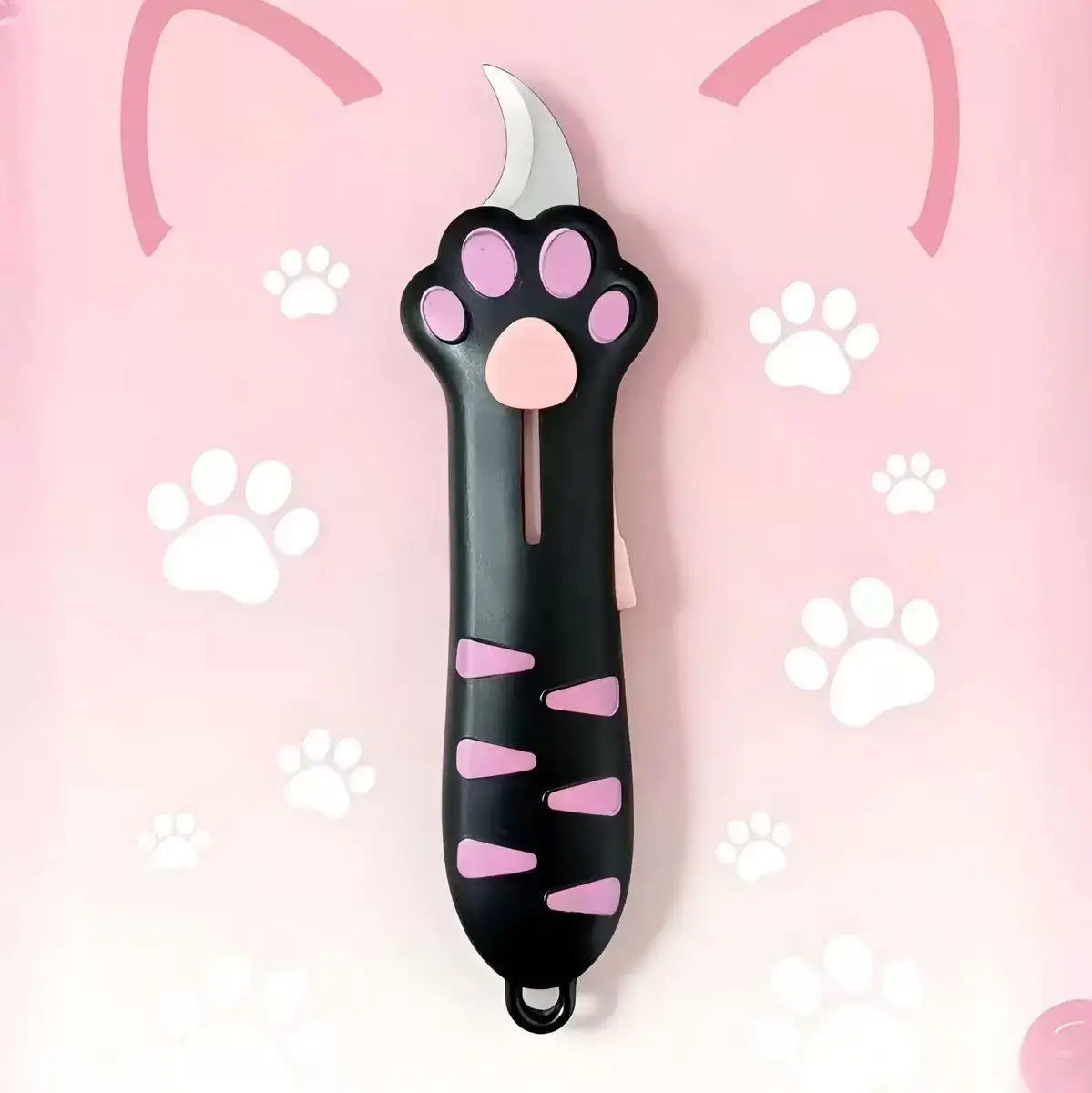 Mini Cat Paw Utility Knife – Cute Box Cutter Art Tool Utility Knife Babs Blak
