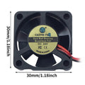 Flashforge Adventurer 5M Pro 3010 Fan 24V – Hotend Cooling 3D Printer Cooling Fan Babs Onesize