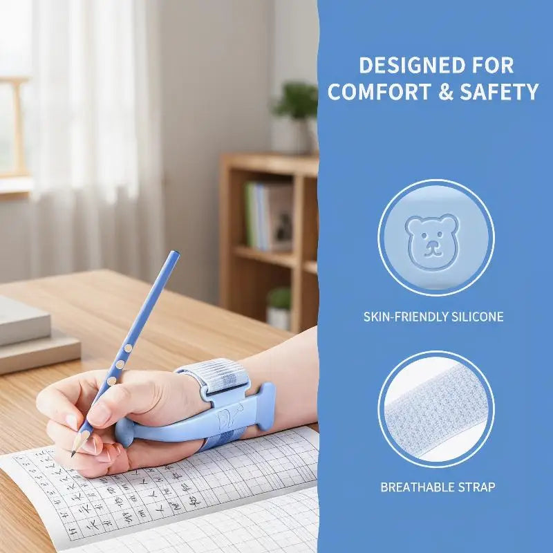 Kids Pencil Grip Posture Corrector – Ergonomic Writing Aid Pencil Grip Corrector Babs