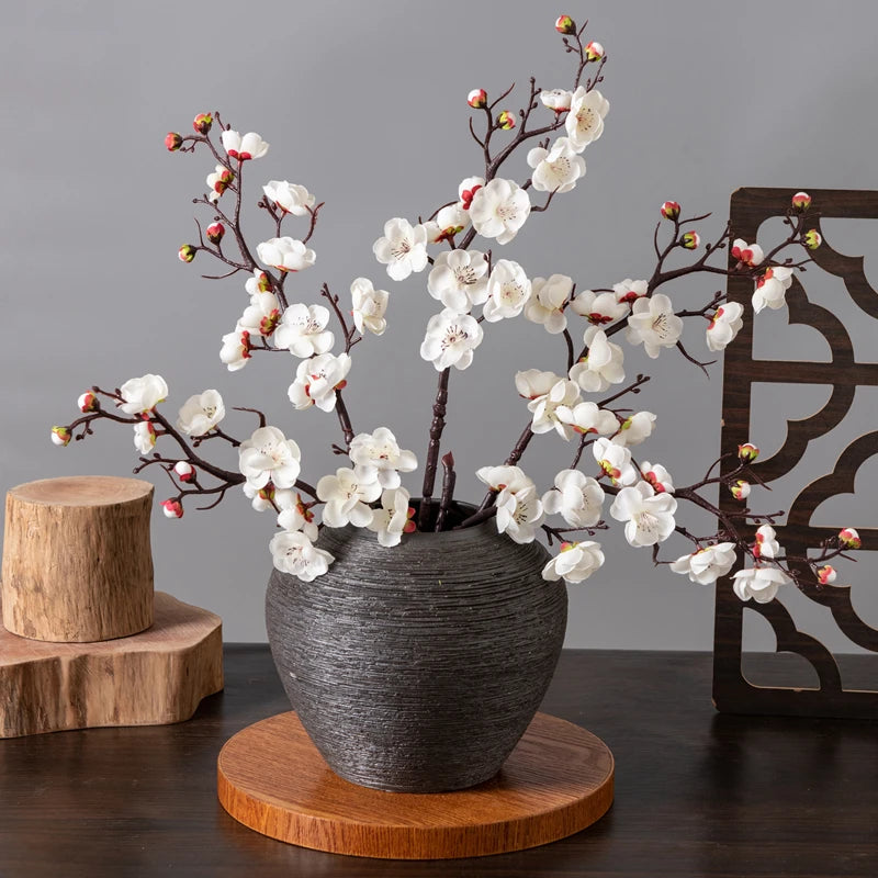 Artificial Silk Plum Blossom Branch – Wedding & Home Décor Artificial Silk Flowers Babs