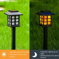 Solar Flame Torch Lights 10 LED Flickering Outdoor Garden Lamp Solar Garden Torch Babs 2pcs