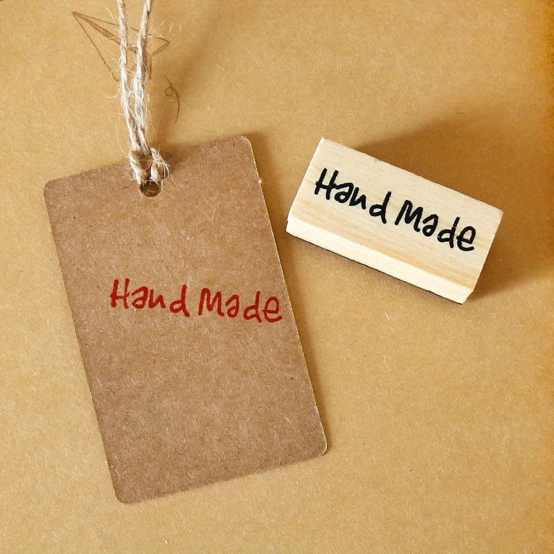 Vintage Square Wood Rubber Stamp – DIY Scrapbooking & Crafts Craft Rubber Stamp Babs