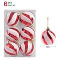 6-Pack 6cm Christmas Ball Ornaments – Xmas Tree Pendants Christmas Ball Ornaments Babs A 6cm