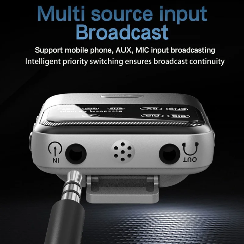 Bluetooth 5.4 Audio Transceiver – 1TX to 100+ RX Wireless Adapter Bluetooth Audio Adapter Babs
