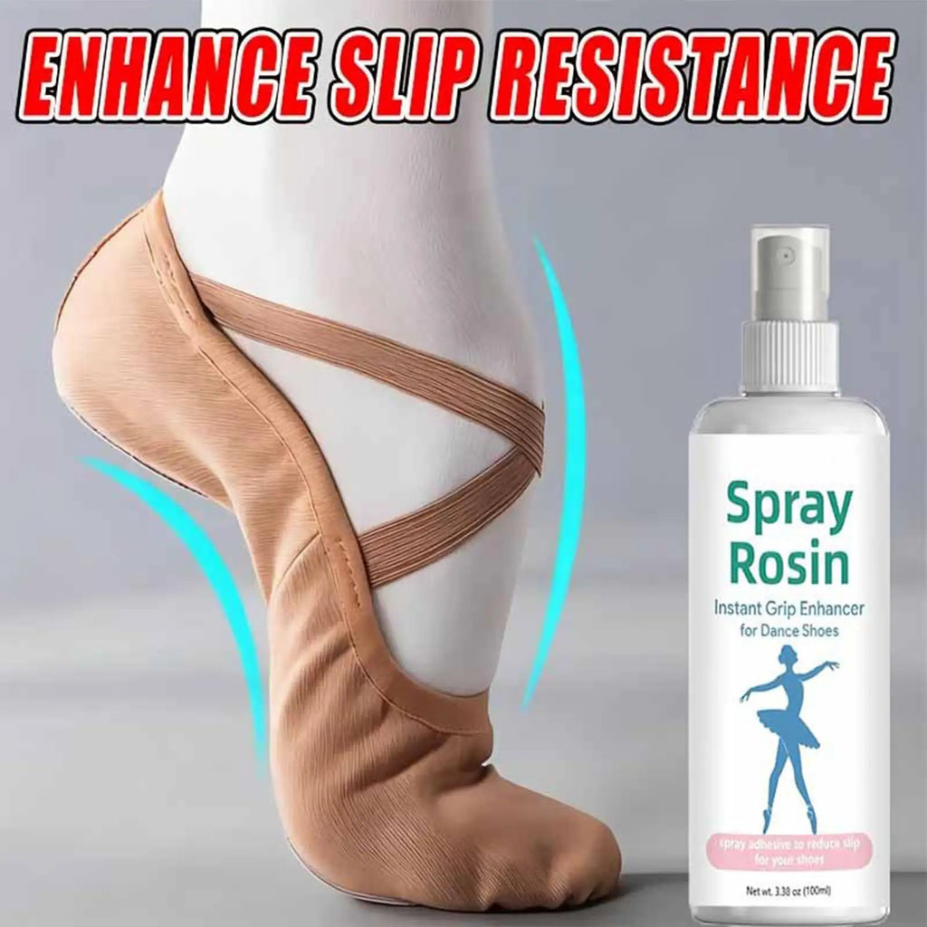 Rosin Spray for Dancers 100ml | Non-Slip Dance Shoe Grip Dance Grip Spray Babs