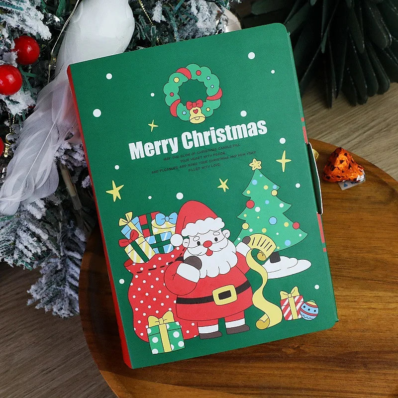 Book-Shaped Christmas Candy Gift Box – Santa Claus, 3/5 Pcs Christmas Gift Box Babs