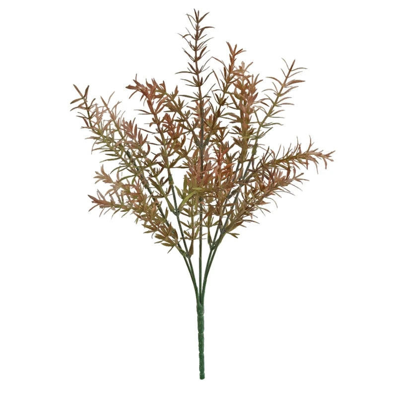 Artificial Melaleuca Bracteata Branch – Wedding & Garden Decor Artificial Floral Branch Babs Brown 1 pc