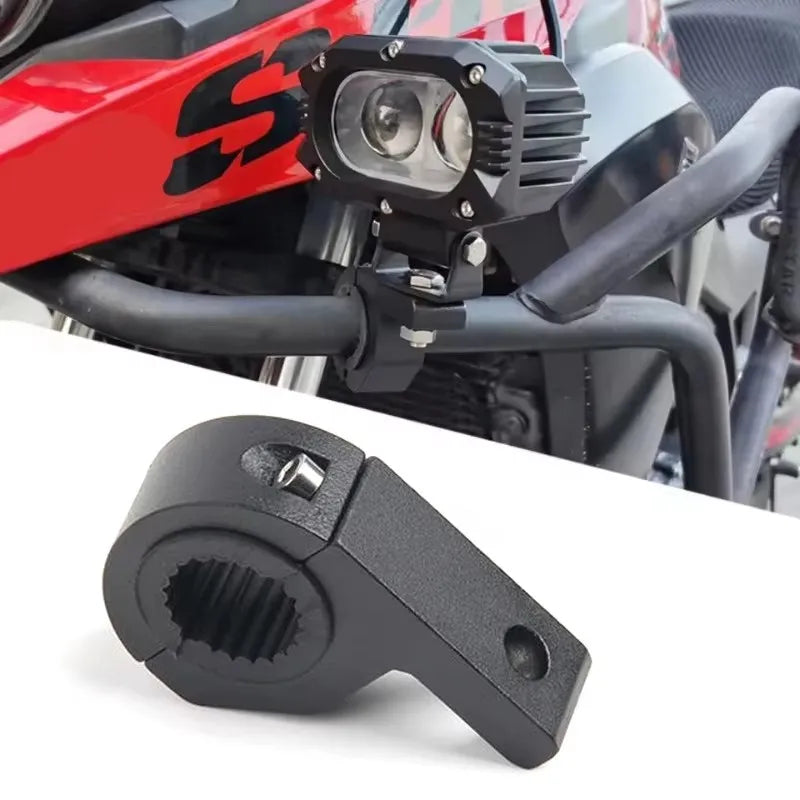 Motorcycle Headlight Mount Bracket – Adjustable 22-32mm Alloy Headlight Mount Bracket Babs