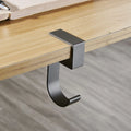 Desk Edge Bag Hanger Hook – Punch-Free Aluminum Alloy Desk Hook Organizer Babs Gray 2pcs