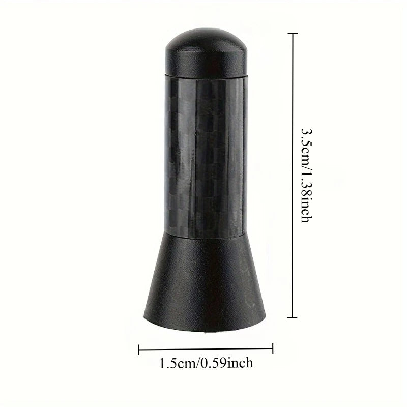 Carbon Fiber Short Mast Screw Antenna for Mercedes-Benz Car Antenna Babs