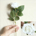 Artificial Silk Rose Bouquet – Wedding & Home Décor, 3–5 pcs Artificial Flower Bouquet Babs color 5 5 pcs