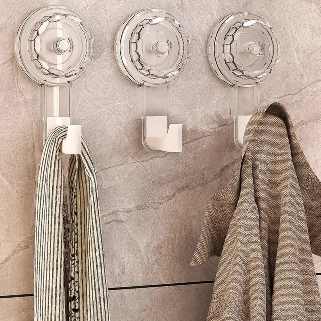 Vacuum Suction Cup Hooks – Heavy Duty Traceless Wall Hanger Suction Cup Hooks Babs