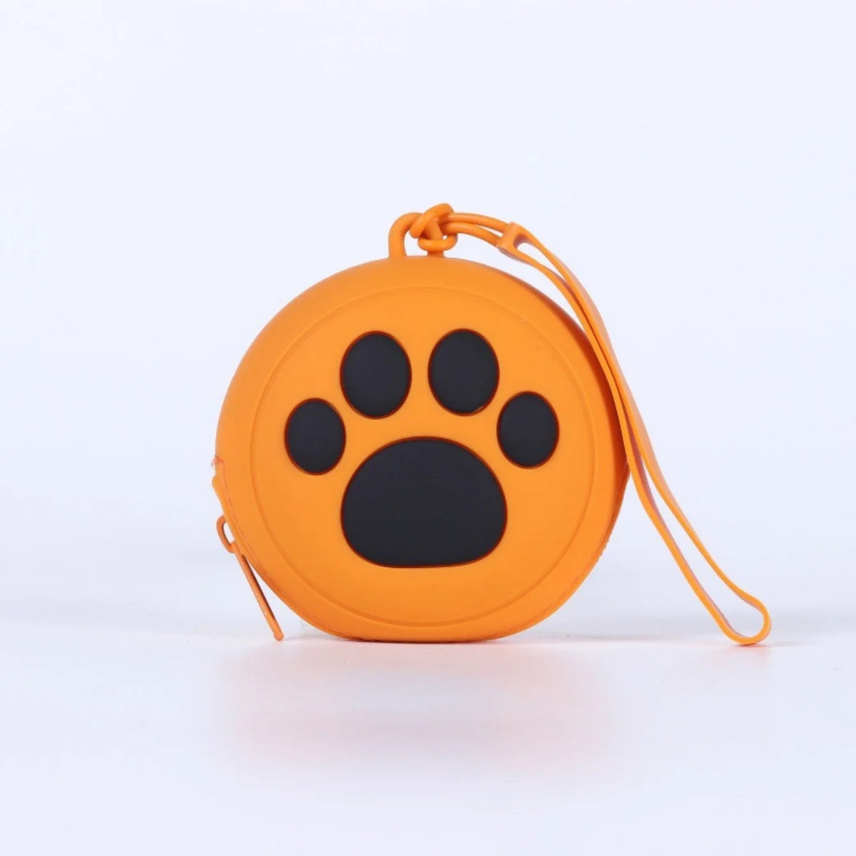 Silicone Dog Treat Pouch – Portable Waterproof Training Bag Dog Training Pouch Babs Orange